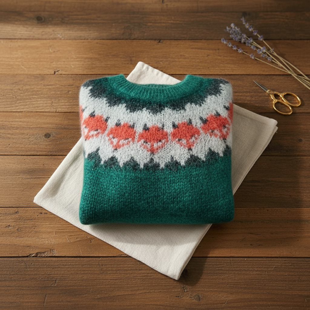 Geraldine | Fair Isle Knit Sweater