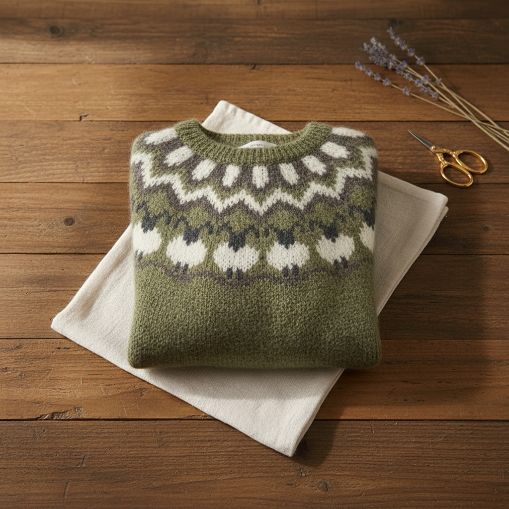 Norma | Fair Isle Knit Sweater