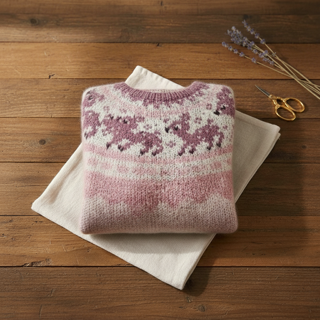 Berlyn | Fair Isle Knit Sweater