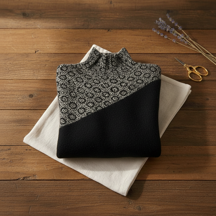 Myra | Turtleneck Knit Sweater