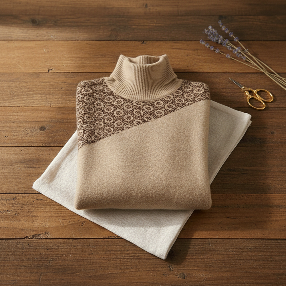 Myra | Turtleneck Knit Sweater