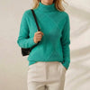 Mildred | Turtleneck Diamond Knit Sweater