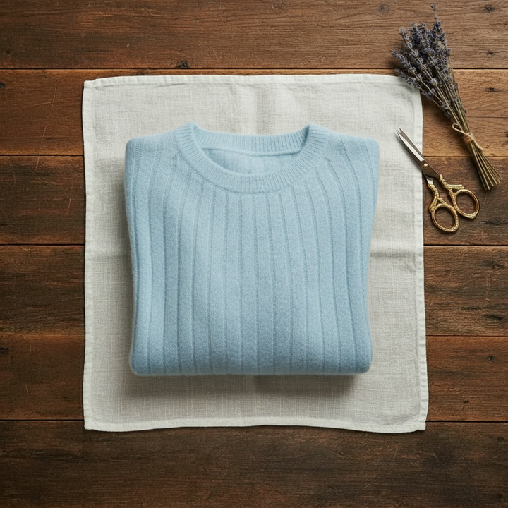 Luella | Ribbed Knit Crewneck Sweater