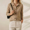 Blanche | Collared Button-Up Knit Cardigan