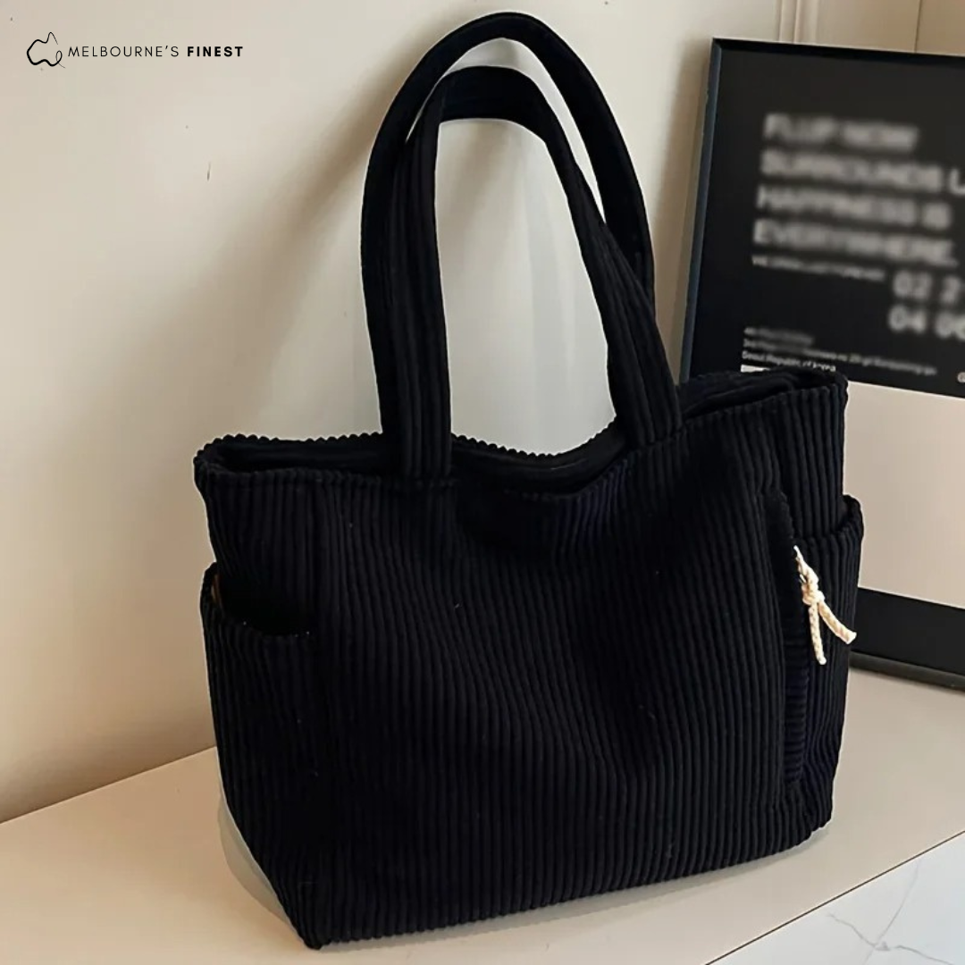 Danah | Corduroy Tote Bag