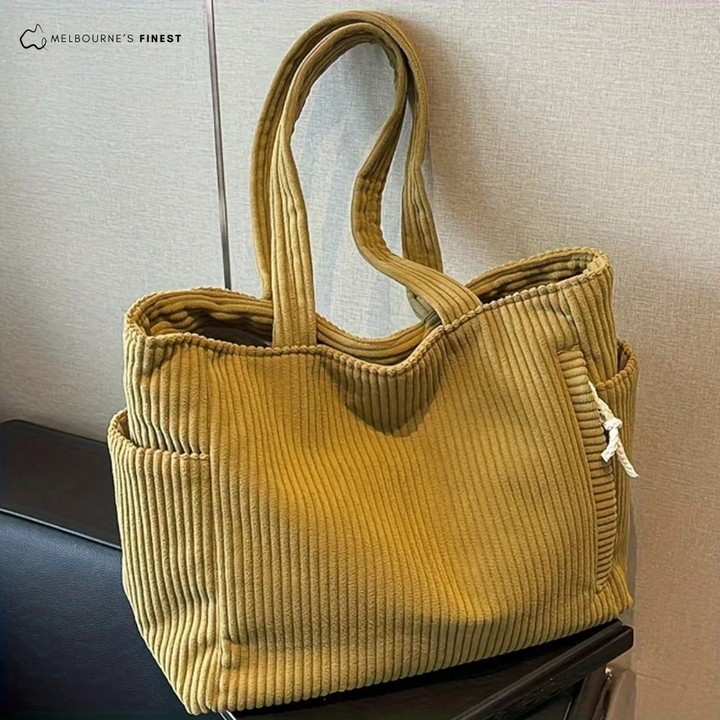 Danah | Corduroy Tote Bag