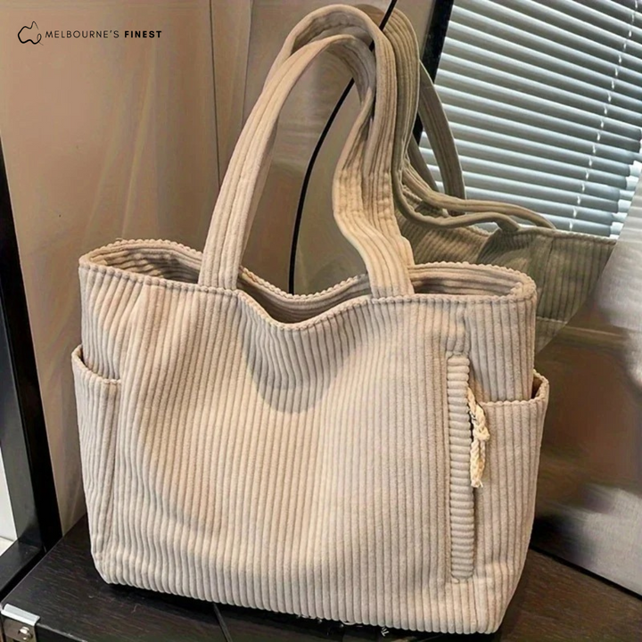 Danah | Corduroy Tote Bag