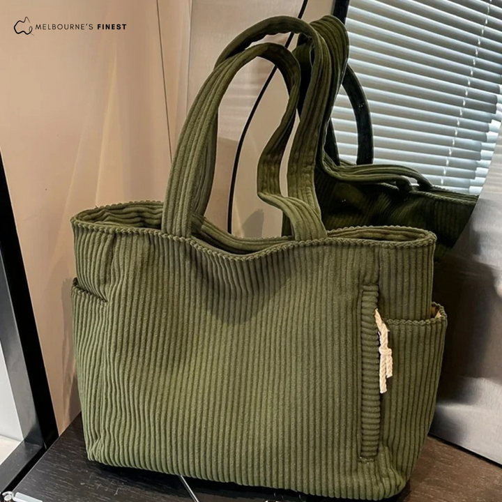 Danah | Corduroy Tote Bag