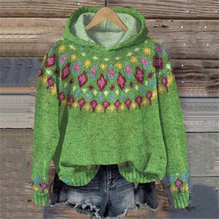 Vera | Ethnic Retro Hoodie