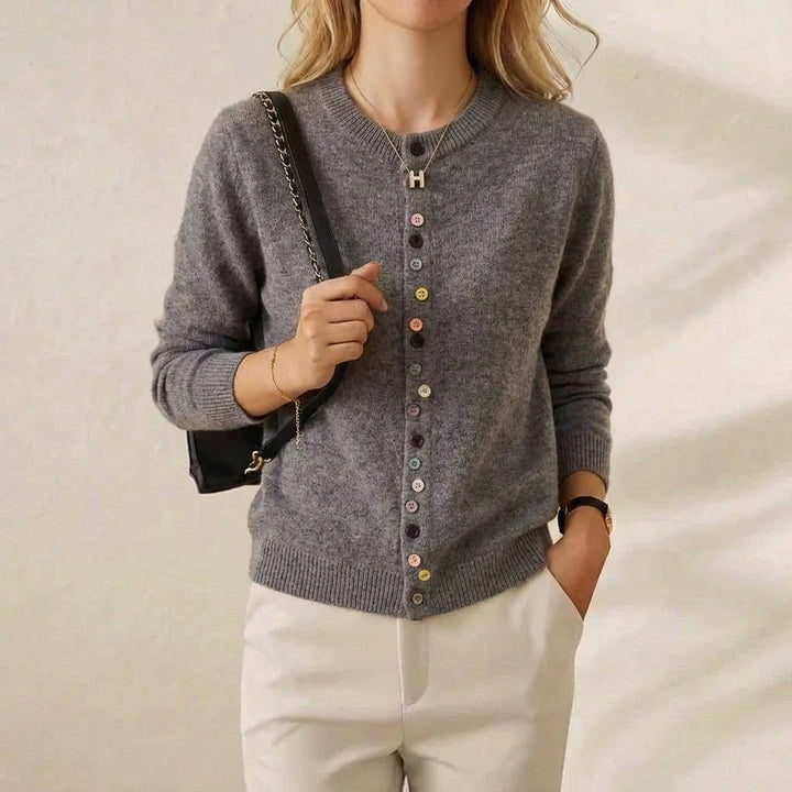 Kaycie | Crew Neck Cardigan