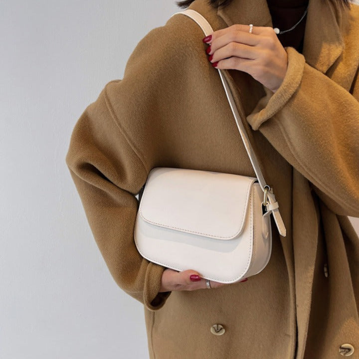 Nimrit | Shoulder Bag In Muted Nude Tone