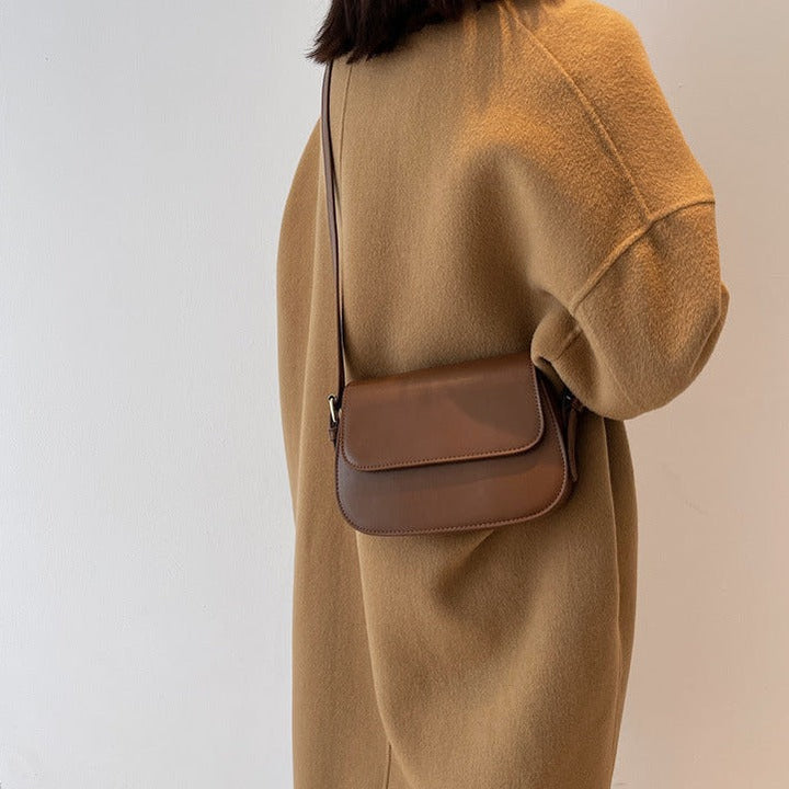 Nimrit | Shoulder Bag In Muted Nude Tone