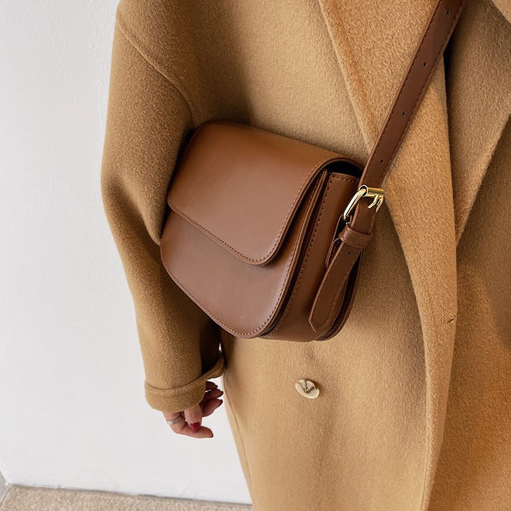 Nimrit | Shoulder Bag In Muted Nude Tone