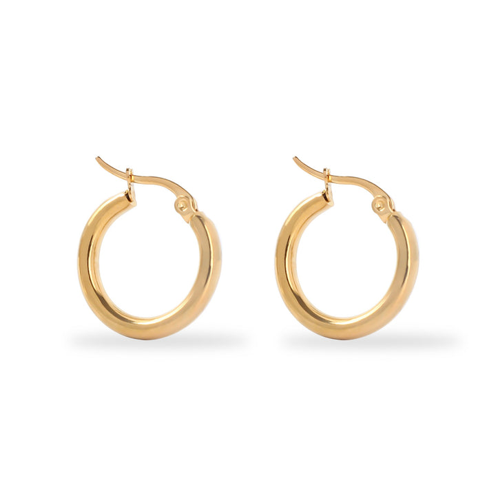 Soliana | Silver Classic Hoop Earrings
