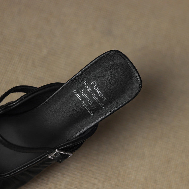 Vanya | Ruched Mule