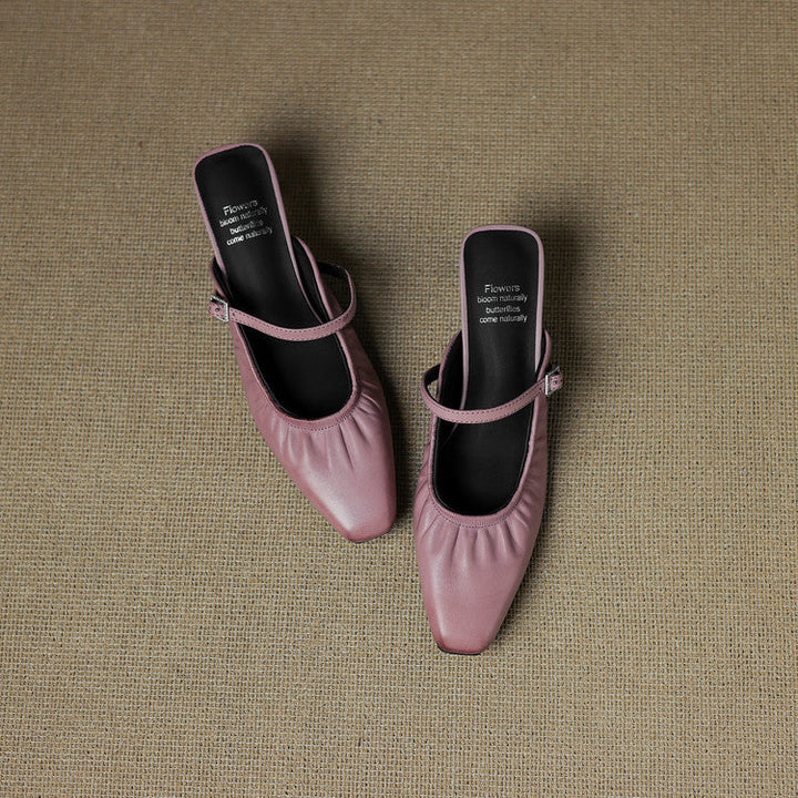 Vanya | Ruched Mule