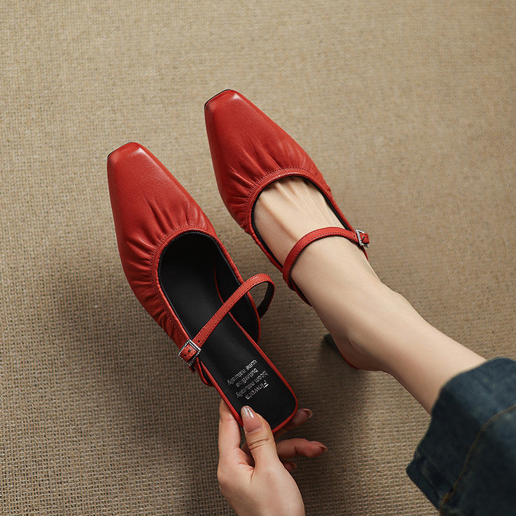 Vanya | Ruched Mule