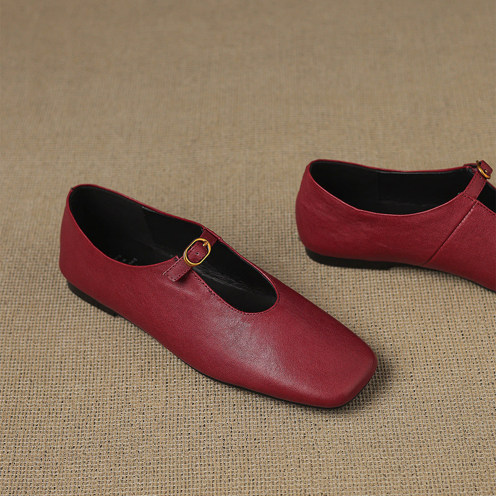 Elspeth | High-Vamp Flat