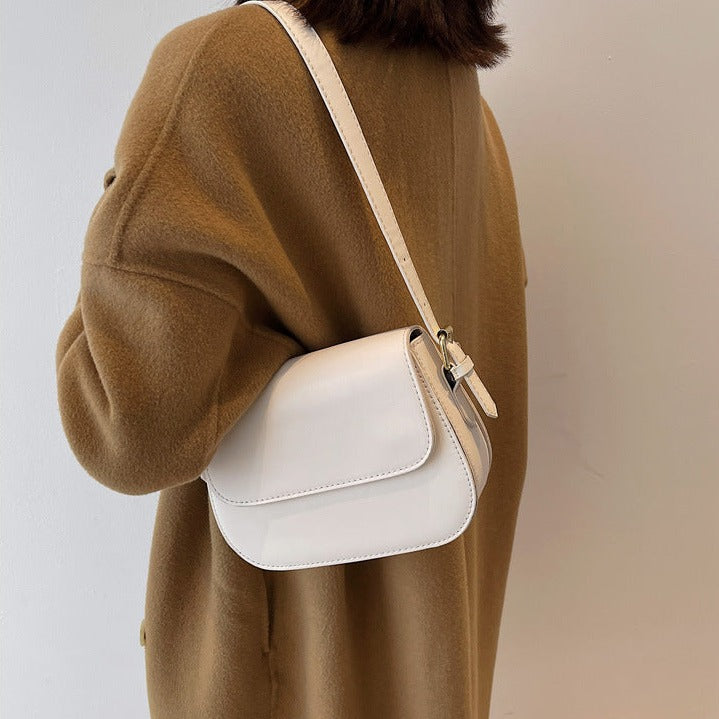 Nimrit | Shoulder Bag In Muted Nude Tone
