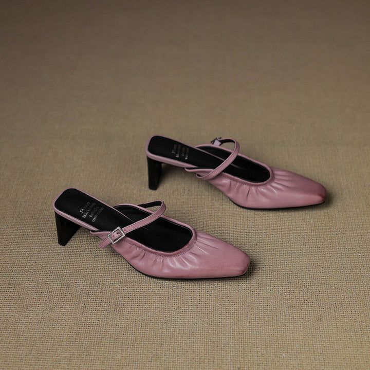 Vanya | Ruched Mule