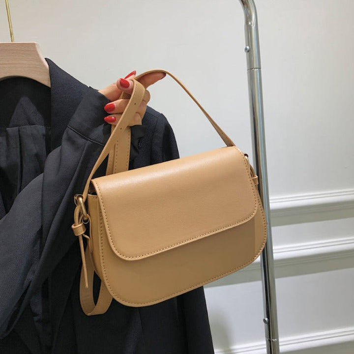 Nimrit | Shoulder Bag In Muted Nude Tone