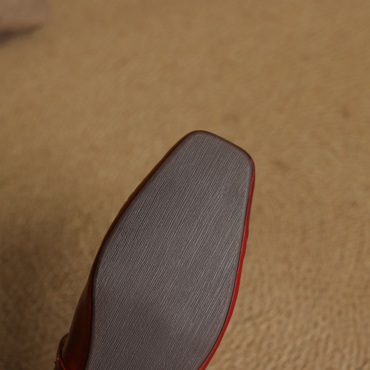 Verity | Square-Toe Flat