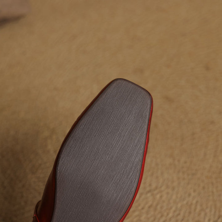 Verity | Square-Toe Flat