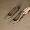 Zala | Genuine Leather Heels