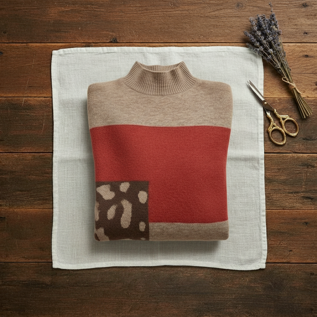 Emily-Anne | Colour-Block Knit Sweater