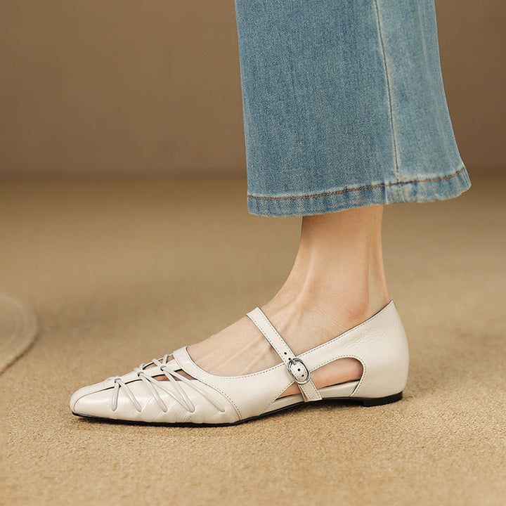 Quenby | Pointed Lattice-Cut Flat