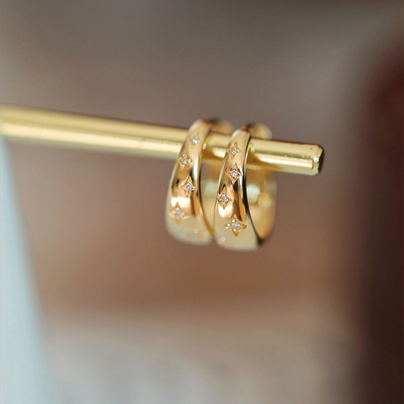 Annalisa | Luxury Gold & Silver Earrings