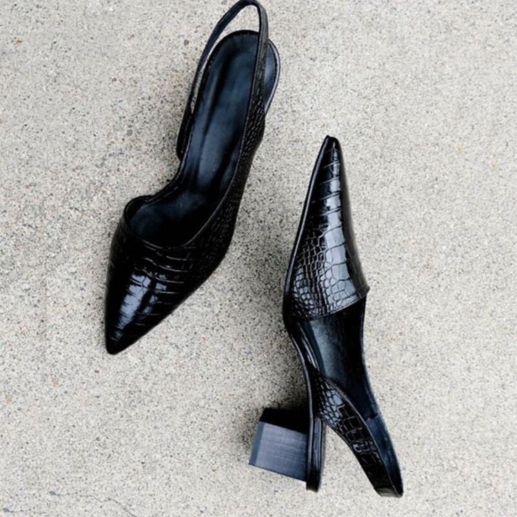 Lisa Comfort Heels black pair