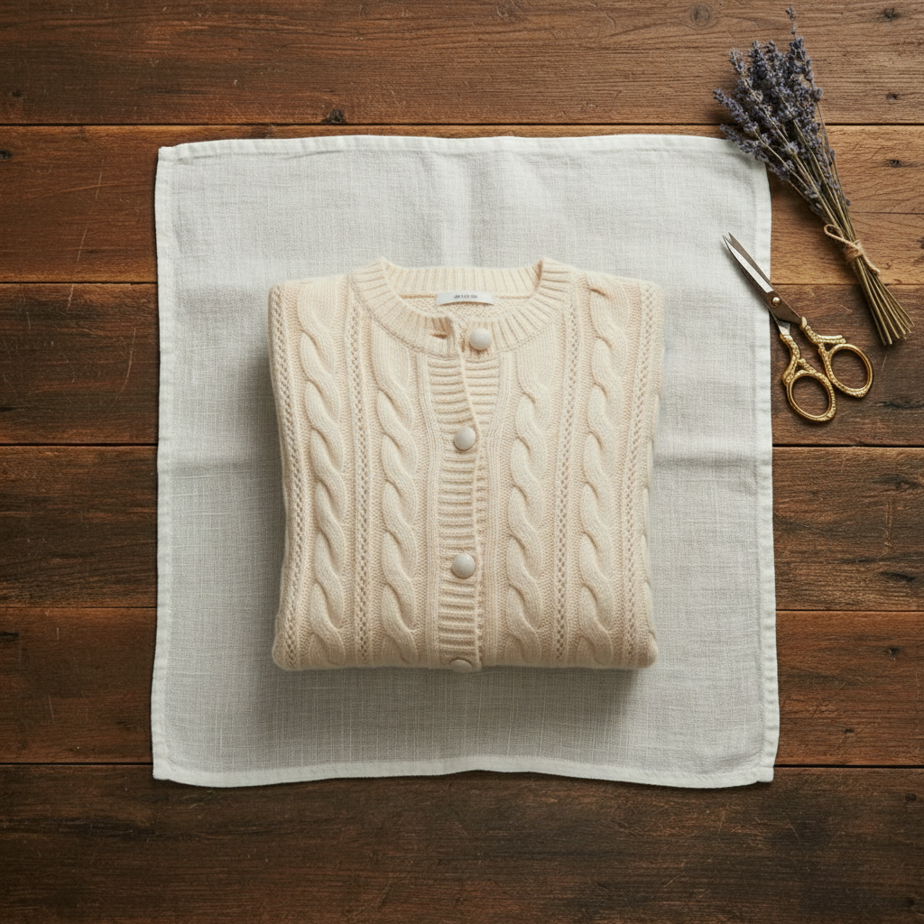 Madelyn | Cable Knit Button-Up Cardigan