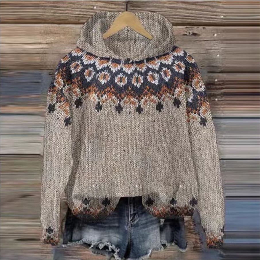 Vera | Ethnic Retro Hoodie