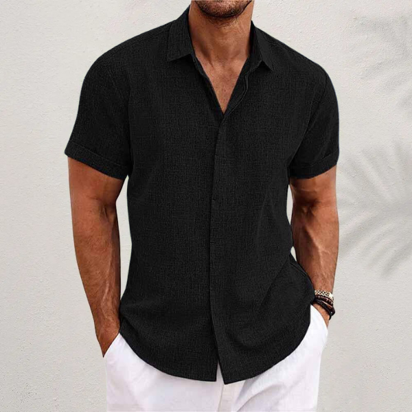 Stefan Classic Shirt - Black