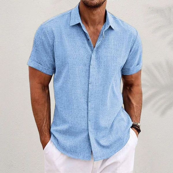 Stefan Classic Shirt - Light Blue