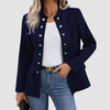 Ariane | Blazer militaire croisé à boutons