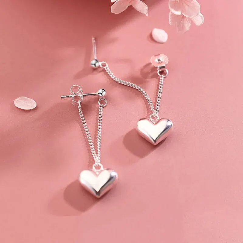 Rhylee | Heart-Shaped Hoop Earrings