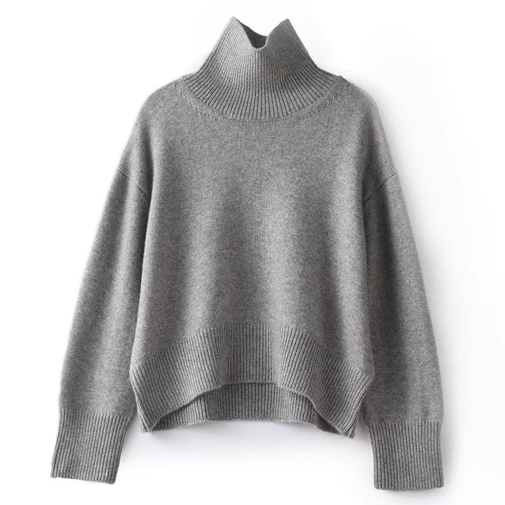 Maisie | Pure Cashmere Turtleneck Sweater
