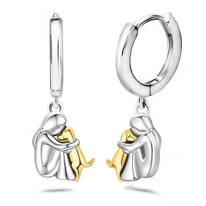 Wafa | Dog Icon Earrings