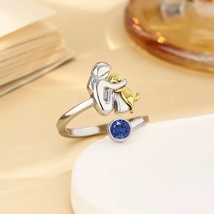 Cayley | Dog Icon Ring