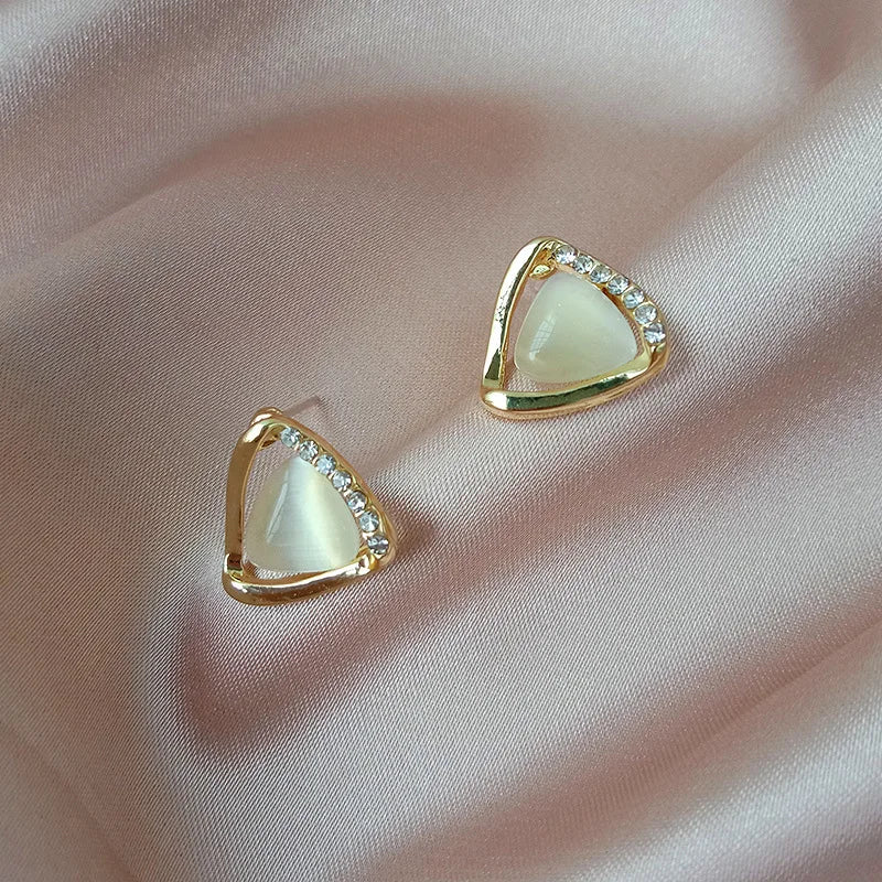 Maddison | Opal And Crystal Earrings
