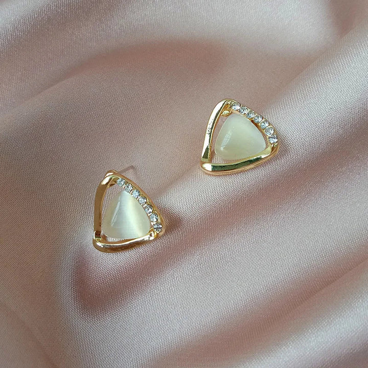 Maddison | Opal And Crystal Earrings
