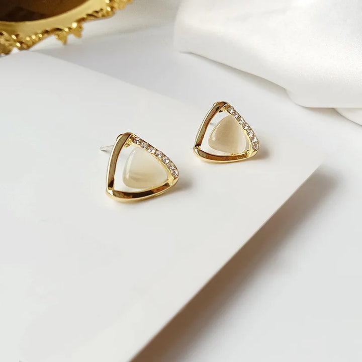 Maddison | Opal And Crystal Earrings