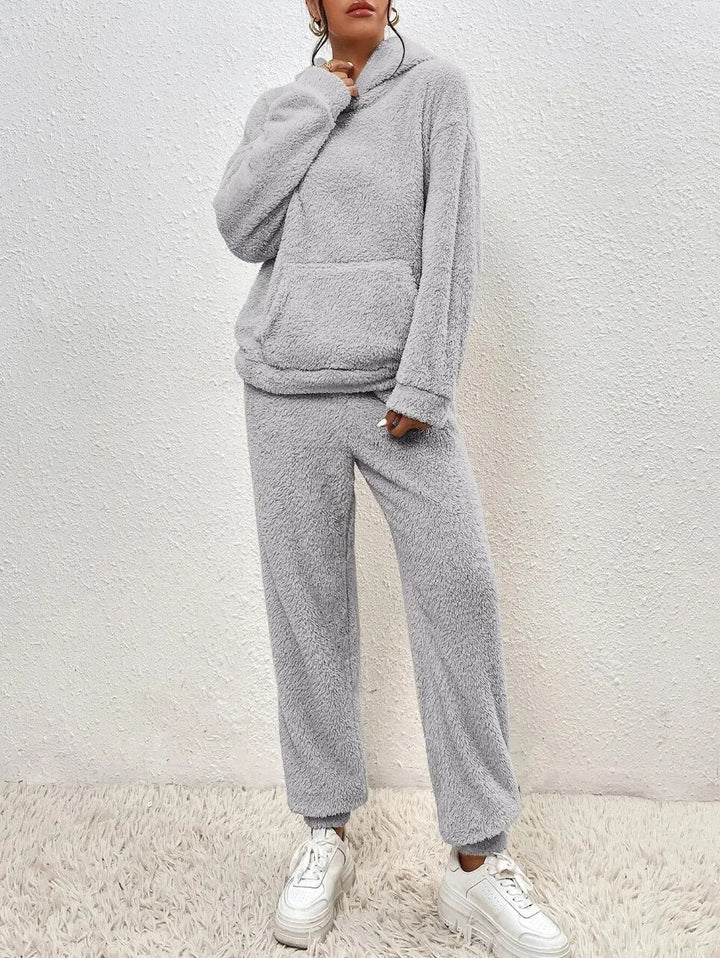 Josee | Hooded Teddy Lounge Set