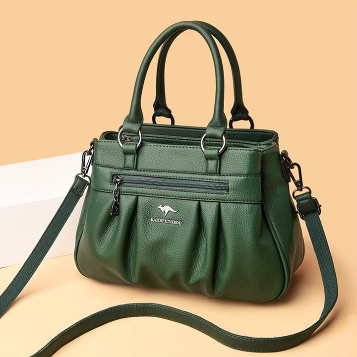 Lenora | Plaid Leather Bag