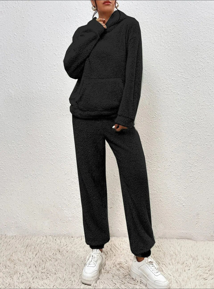 Josee | Hooded Teddy Lounge Set