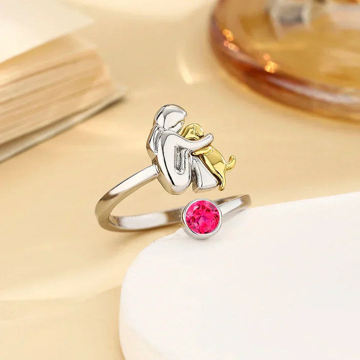 Cayley | Dog Icon Ring