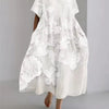 Lauriane | Elegant Loose Round Neck Dress