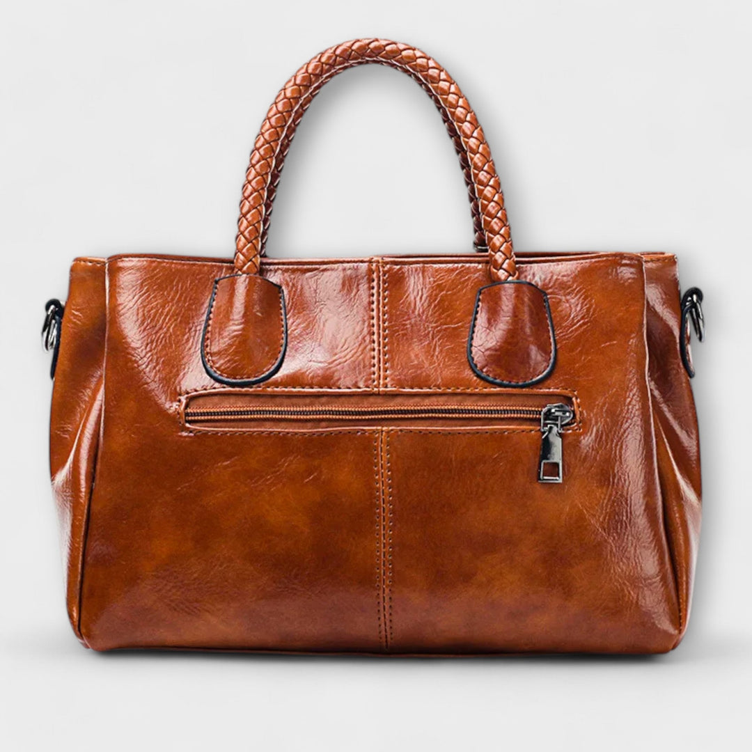 Shahad | Elegant Leather Duffel Bag